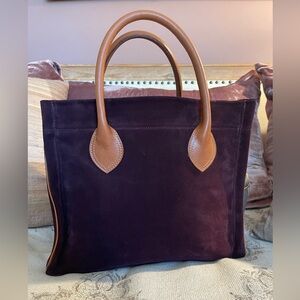 NWT Parker Thatch Parker Bag in Oxblood Suede